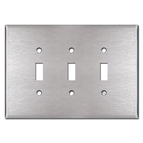 oversized 3 toggle switch plate.